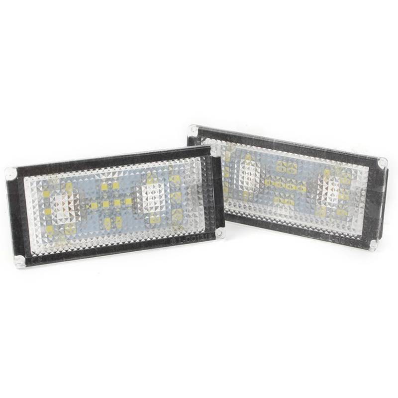 2 Stück Auto Hinten Kennzeichen Leuchter Nummern Schild Lampe Für BMW 7er E65 E66 4D 2005 2006 2007 2008 von BAKUGO