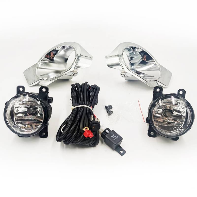 BAKUGO 1 Set Halogen Nebels Chein Werfer Montage Front Stoßstange Nebels Chein Werfer H11 12V Verdrahtung Kit Für Ford Ranger 2012 2013 2014 von BAKUGO