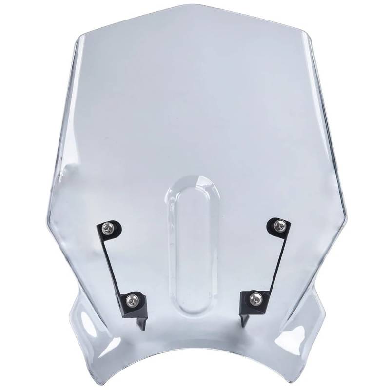 BALTDJL Motorrad-Windschutzscheibe mit verstellbarer Halterung, Windabweiser kompatibel mit Honda CB1000R CB650R 2018-2020 Windabweiser (Light Smoke) von BALTDJL