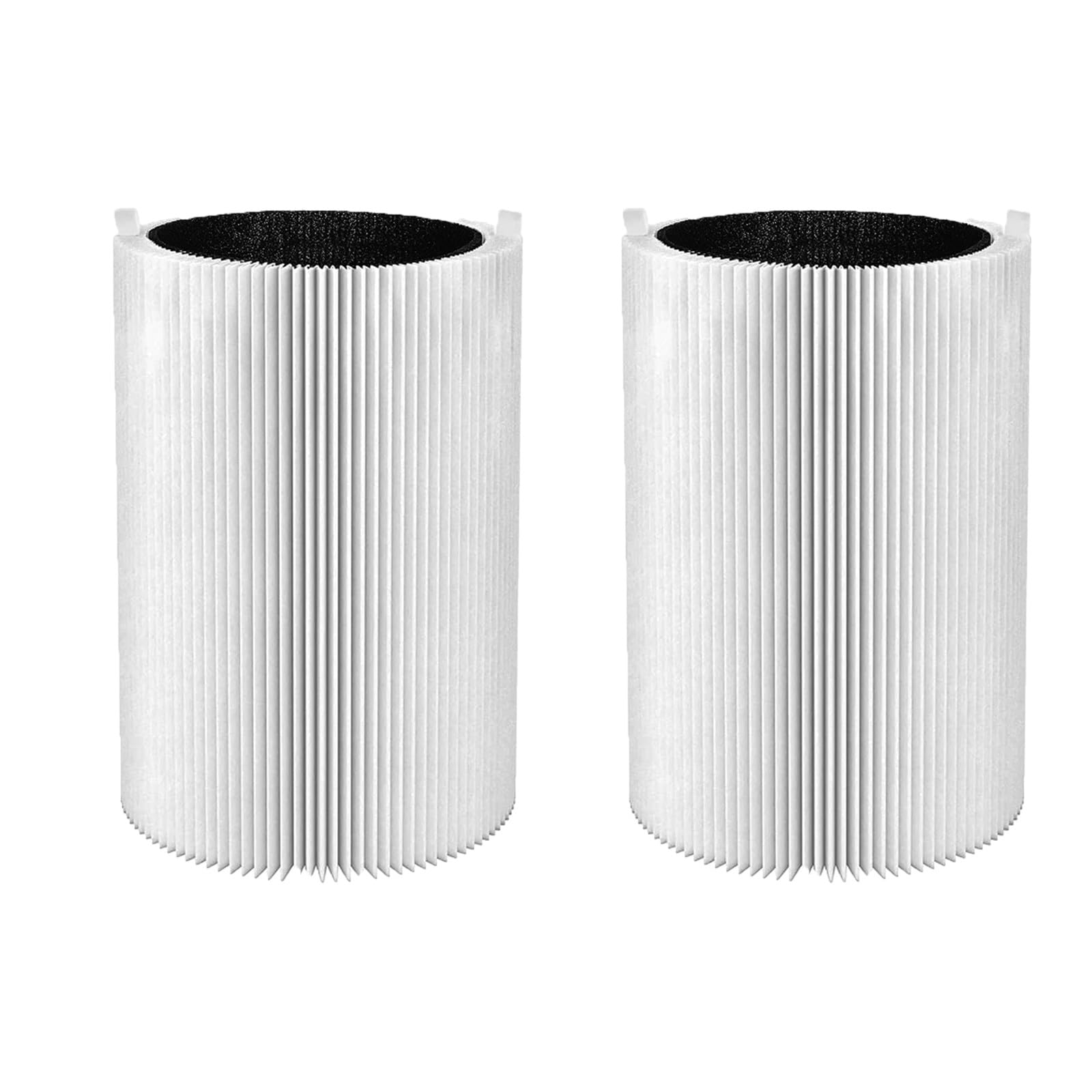 BAMBOOST 2Pack 411 Replacement Filter für Blueair Blue Pure 411 411+ 411 Auto- und Mini-Luftreiniger,3-in-1 HEPA-Filter. von BAMBOOST