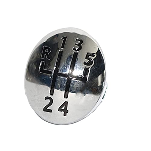 5/6 Gang Schaltknauf Stick Abzeichen Emblem Trim Cap Abdeckung Für Renault Clio Twingo Scenic Megane II 1996-2010 2011 Schalthebel(R 1 2 3 4 5) von BANBE