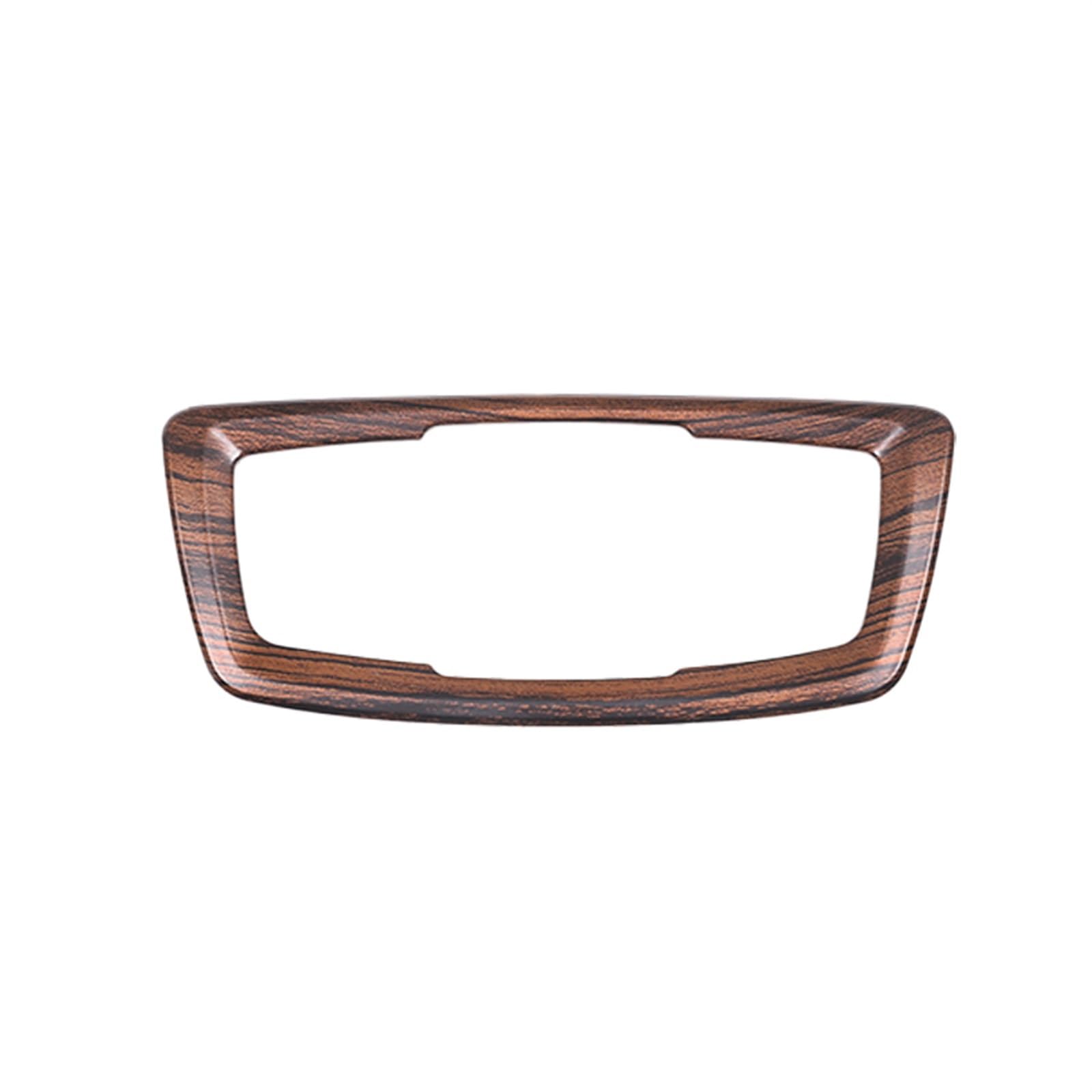 Armaturenbrett Aufkleber ABS-Chrom-Auto-Scheinwerferschalter-Knopfabdeckung, Zierrahmen-Aufkleber Für BMW X1 F48 X2 F47 2016-2021 Autozubehör(Pine Wood Grain) von BANBE