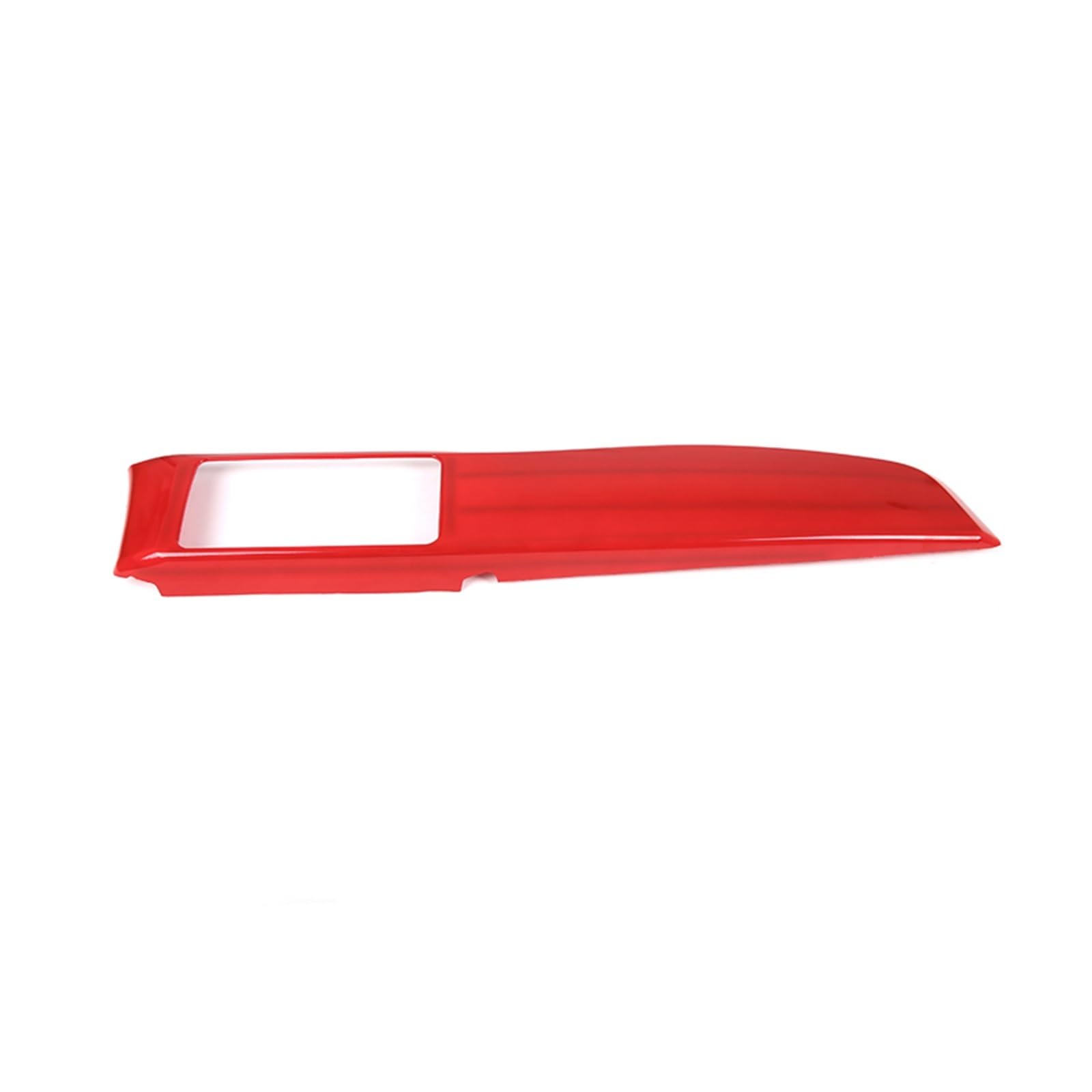 Armaturenbrett Aufkleber ABS-Kohlefaser Auto-Innenraum-Armaturenbrett-Panel-Abdeckung, Dekorationsaufkleber Für Toyota 86 2012-2020 LHD(Rood) von BANBE