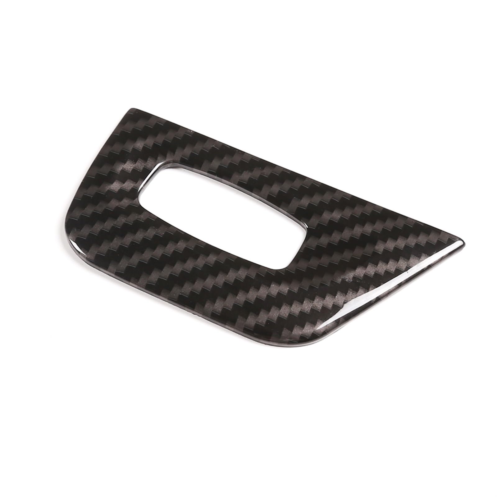 Armaturenbrett Aufkleber Auto Zubehör Für BMW 1er E81 2007–2011 ABS-Aufkleber Für Autoschlüsselloch-Rahmen, Linkslenker(Carbon Fiber) von BANBE