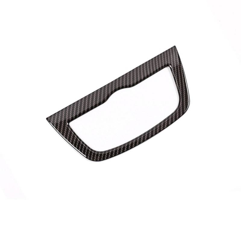 Armaturenbrett Aufkleber Für BMW X3 G01 X4 G02 2018-2020 Auto ABS Scheinwerfer Schalter Dekoration Rahmen Trim Zubehör(Carbon Fiber) von BANBE