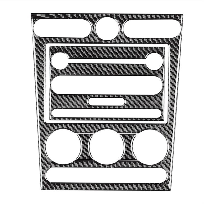 Armaturenbrett Aufkleber Für Mustang GT 2005 2006 2007 2008 2009 Kohlefaser Innenverkleidung Auto Konsole Rahmen AC CD Panel Abdeckung Aufkleber von BANBE