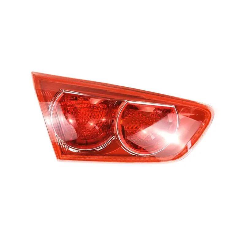 Für Mitsubishi Lancer Sedan 2010-2015 Set Rückleuchten Blinker Warnung Bremslicht Rücklicht Autoteile (Rood,Links Inside) von BANBE