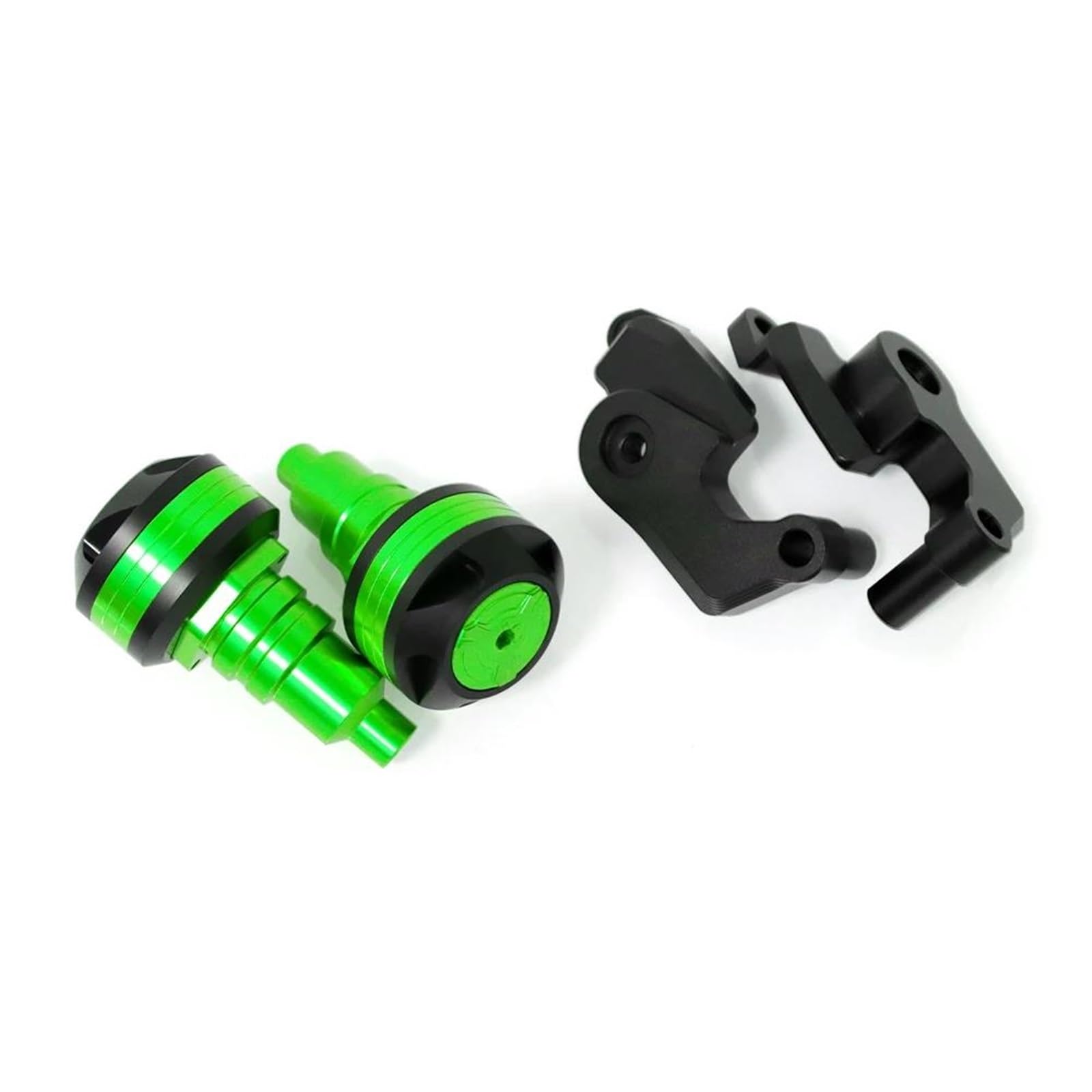 Für CFMOTO 800NK NK800 800 NK 2023 2024 Motorschutzbügel Crash-schutz Motorrad Stoßfänger Slider Anti-Drop-Ball-Schutz(Groen) von BANBE