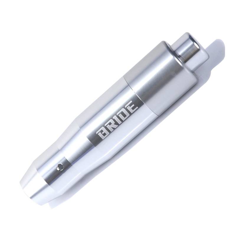 Universal Aluminium Automatic Stick Push Down Button Shifter 15cm Schaltknauf Zubehör Schalthebel(Silver) von BANBE