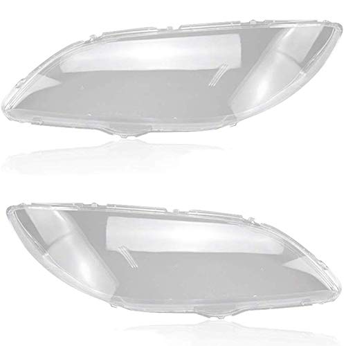 Scheinwerferglas 2ST Auto-Front-Kopf-Licht-Lampen-Abdeckung for Mazda 3 2006-2012 Wasserdichte freien Objektiv-Auto Shell Cover - Left Amp Scheinwerferglas Rechts von BANGHA