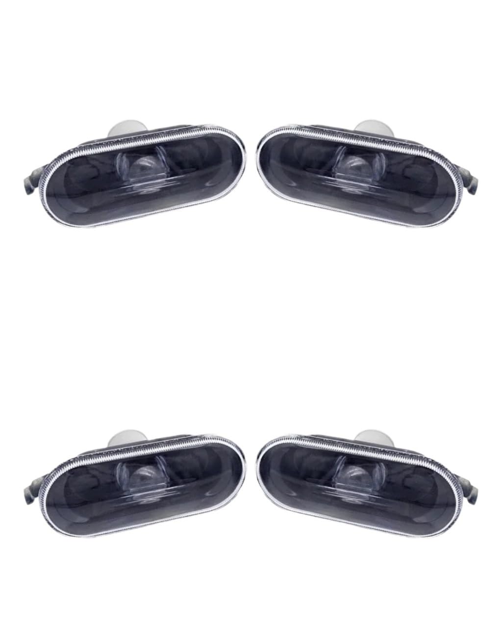 Spiegelblinker Dynamische,Dynamische Blinker 4 Stücke Auto Seitenmarkierungs Blinker Licht Fit Verwenden for VW Golf 4 1998-2006 Auto-Styling Seite Marker Lampe Abdeckung von BANGHA