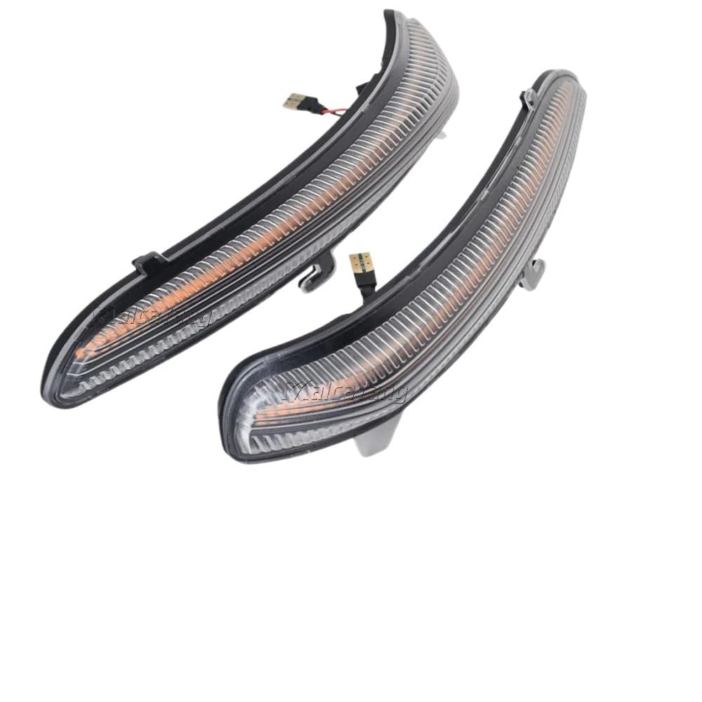 Spiegelblinker Dynamische,Dynamische Blinker Dynamische Blinker Passend for Peugeot 208 2008 2012 2013 2014 2015 2016 2017 2018 2019 2020 Passend for Citroen C3 Blinker Seitenspiegel(Dynamic Crystal) von BANGHA