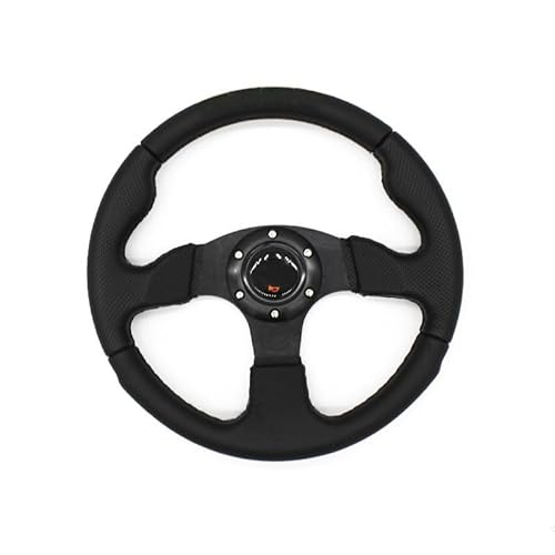 Sportlenkrad 13Inch Universal Leather Drift Sport Lenkrad Rallye Sportlenkrad von BANGHA