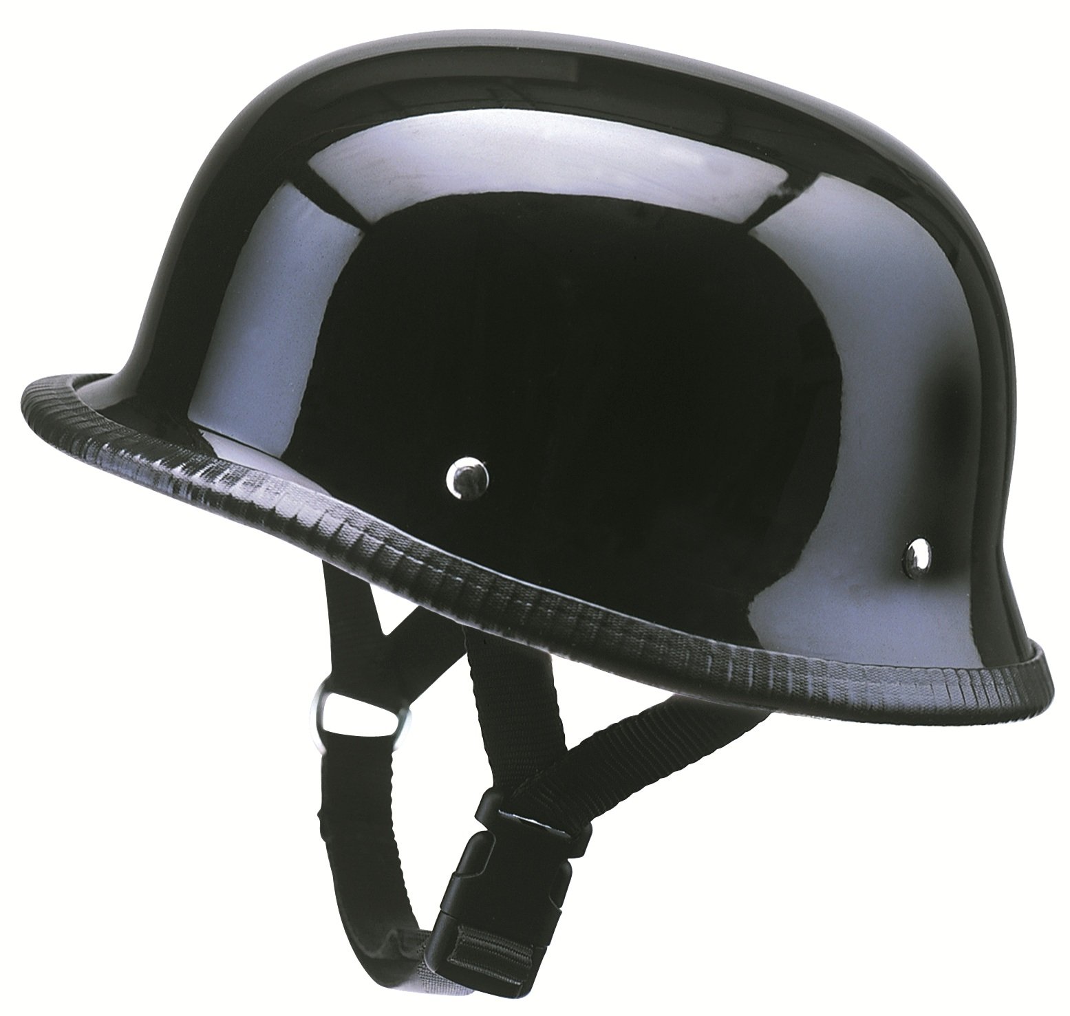 Redbike Braincap Halbschalenhelm RK 300 schwarz ohne ECE L von BANGLA