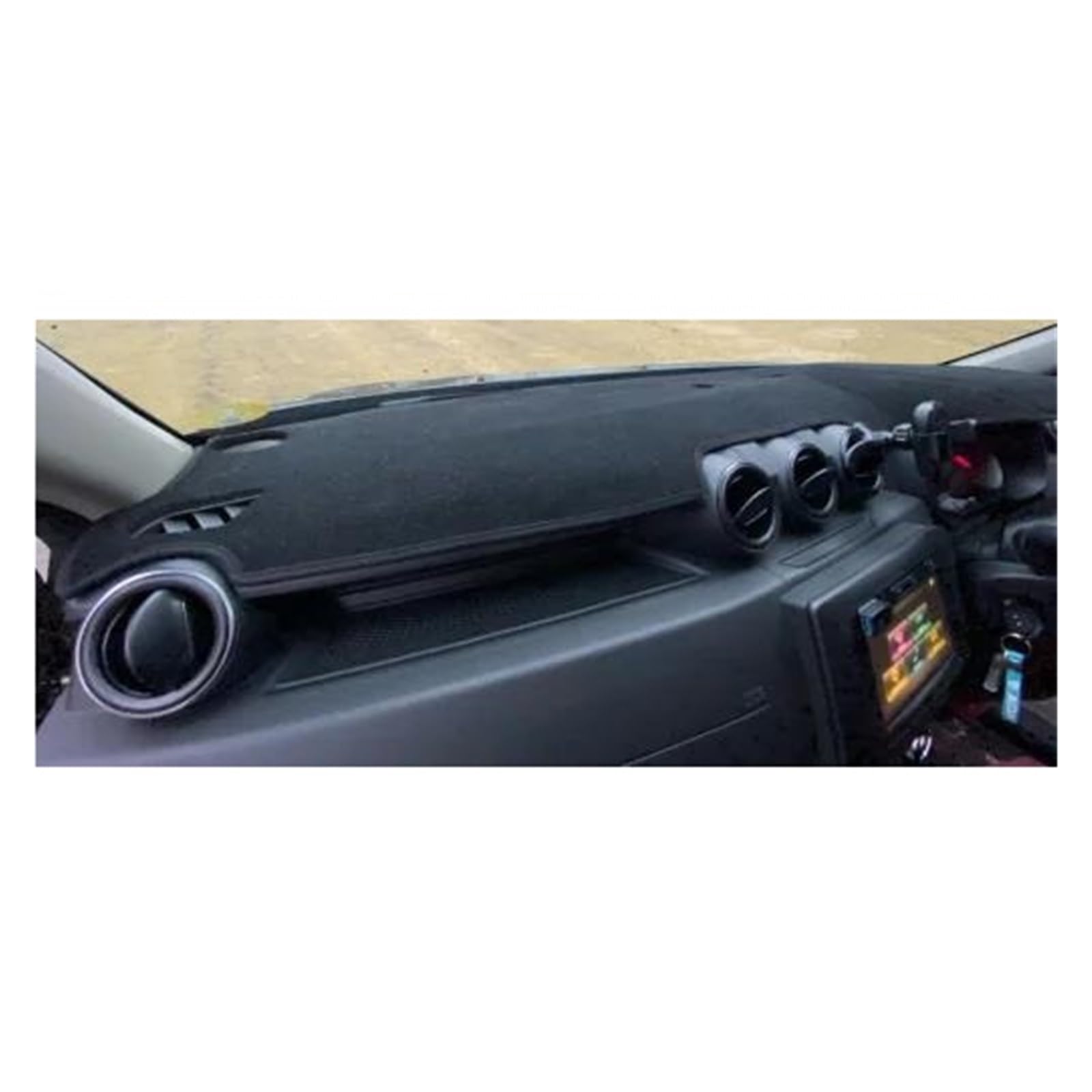 Armaturenbrett Abdeckung Für DACIA Für DUSTER 2018 2019 2020 2021 2022 2023 Auto Dashboard Abdeckung Dash Board Teppich Cape Sonnenschutz Pad Dash Matte Armaturenbrett Matte(Size:2018-2022 RHD) von BARASH