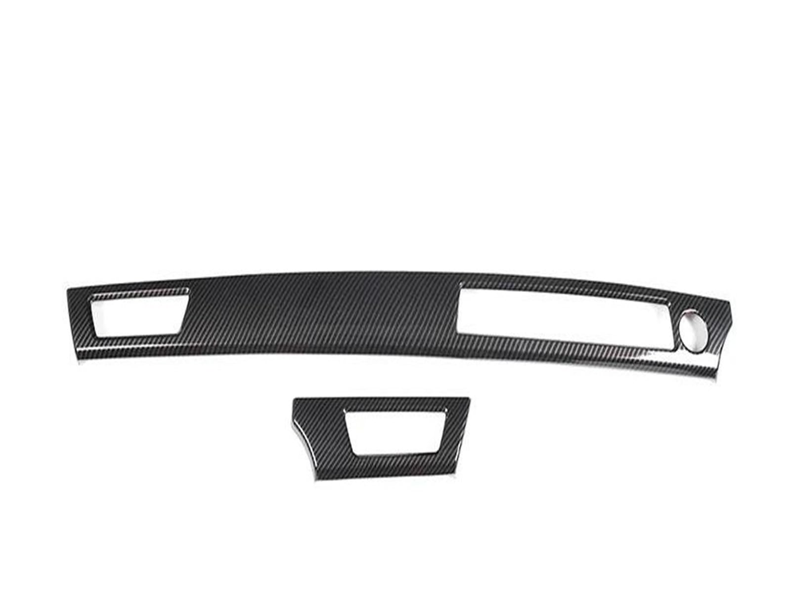 Aufkleber Abdeckung ABS Carbon Faser Auto Innen Dashboard Panel Abdeckung Trim Dekoration Aufkleber Für 3 Serie E90 2005-2012 Auto Zubehör Panel Interieurleisten(B-Without Navigation) von BARASH