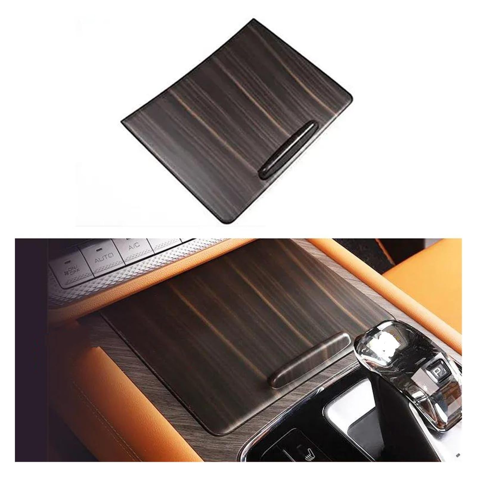 Aufkleber Abdeckung Auto Center Konsole Abdeckung Getriebe Trim Rahmen Lagerung Box Panel Interior Styling Dekoration Teile Zubehör Für Tank 500 T500 Panel Interieurleisten(Storage Wood Grain) von BARASH