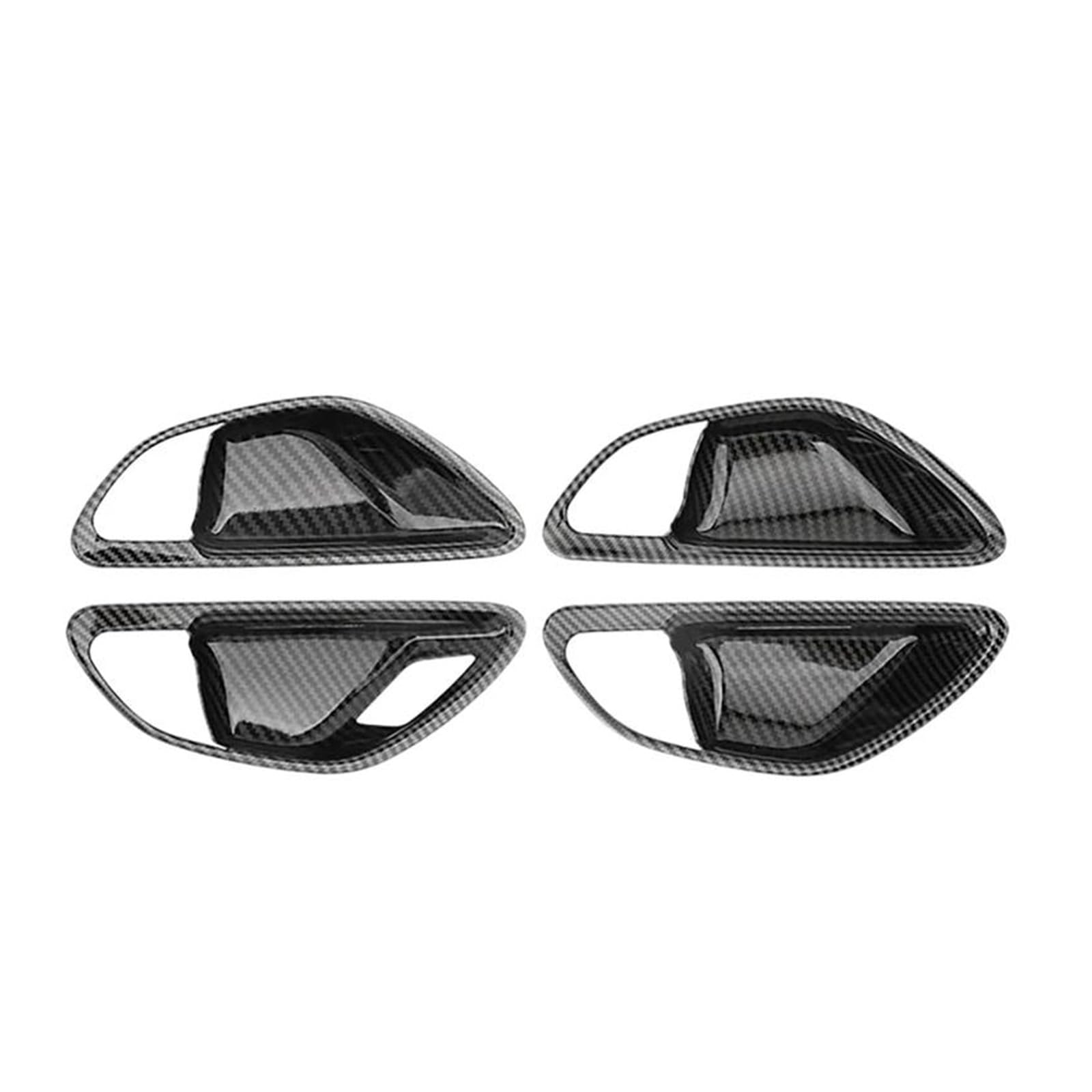 Aufkleber Abdeckung Carbon Faser Auto Türgriff Schüssel Abdeckung Trim Für Benz CE Für GLC Klasse W205 X253 GLC260L E3000L C200L 15-21 LHD Panel Interieurleisten von BARASH