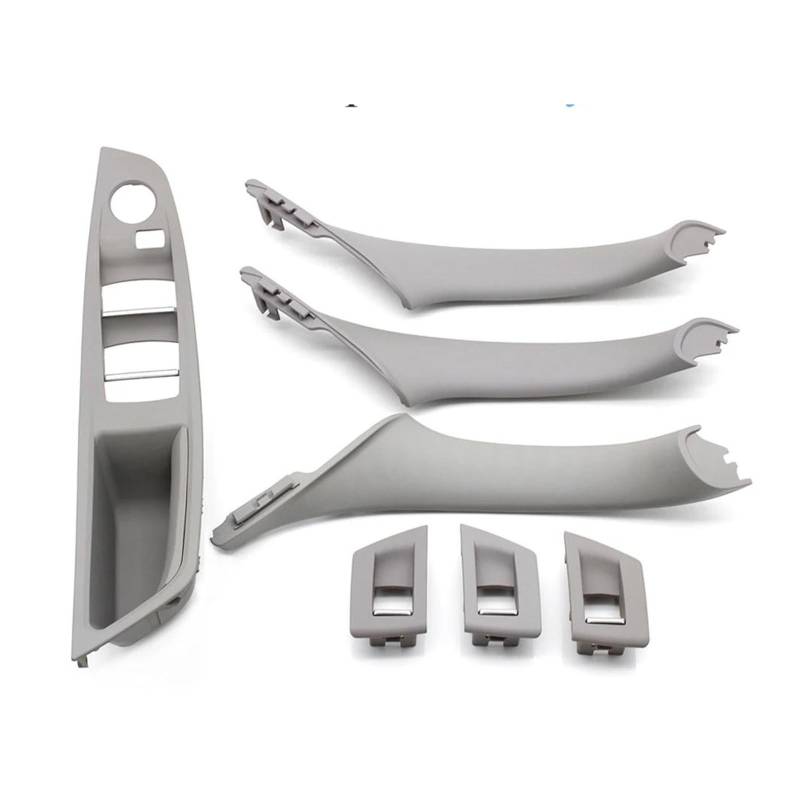 Aufkleber Abdeckung LHD Auto Innere Passagier Tür Panel Griff Pull Trim Abdeckung Für F10 F11 F18 520 523 525 528 51417225865 Panel Interieurleisten(LHD Gray 7pcs) von BARASH