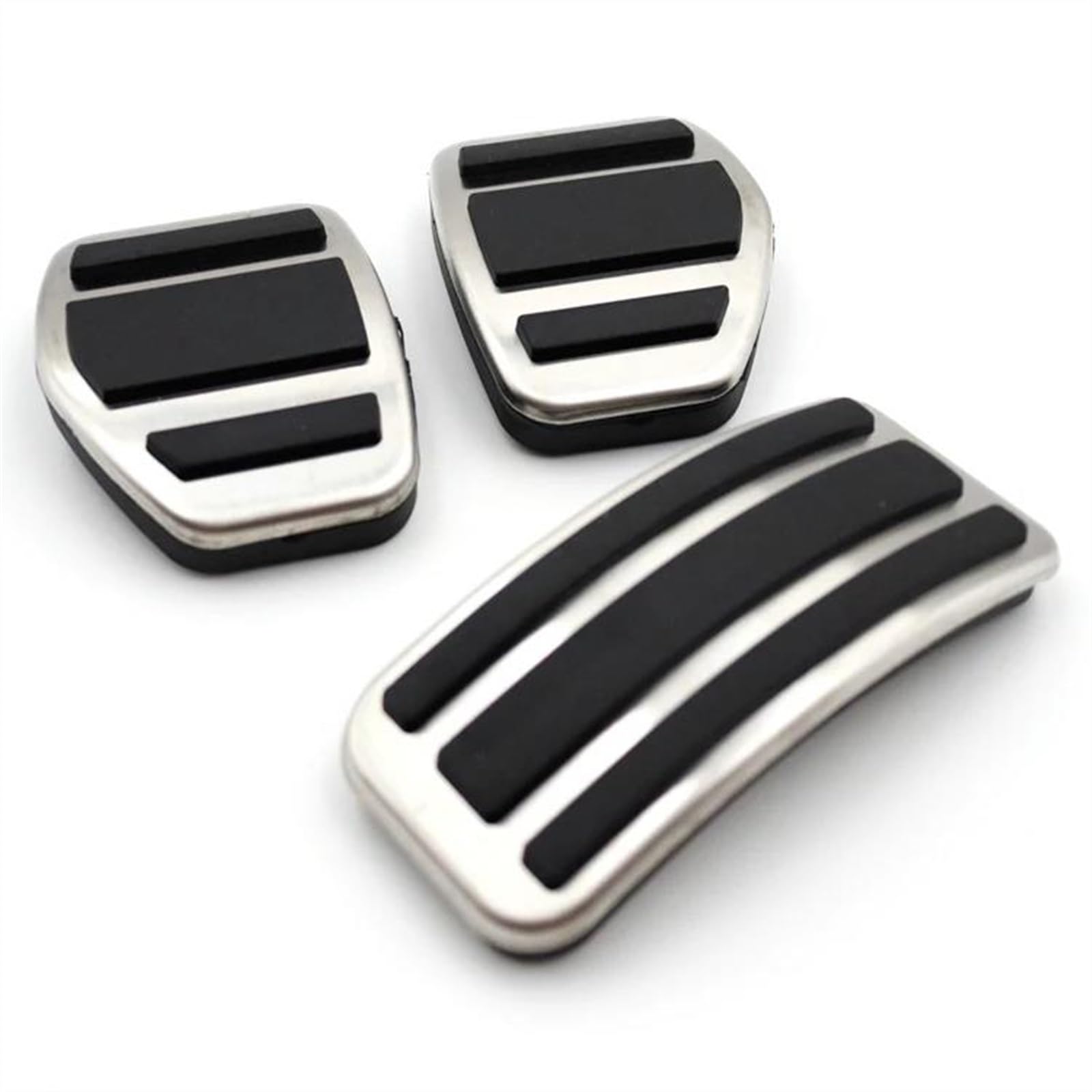 Bremspedalabdeckung Für Peugeot 1007 2005 2006 2007 2008 2009 Gaspedal Bremse Kupplung Edelstahl Pedal Auto Fußpedale Pedale(3 pcs) von BARASH