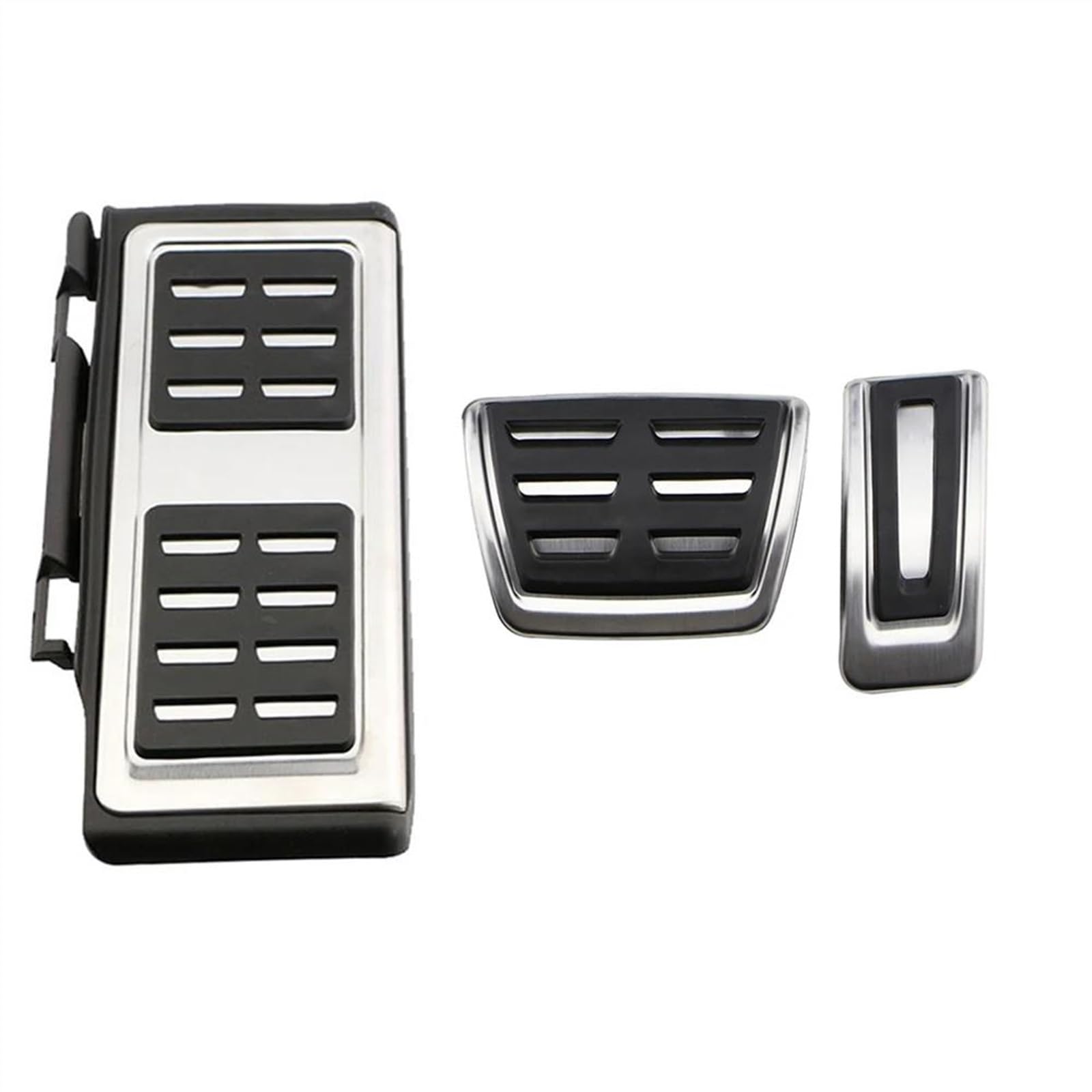 Bremspedalabdeckung Für VW Für Passat B8 Für Variant VIII 2015-2020 Auto Edelstahl Auto Pedal Pedale Abdeckung Pedale(3Pcs at with Rest) von BARASH