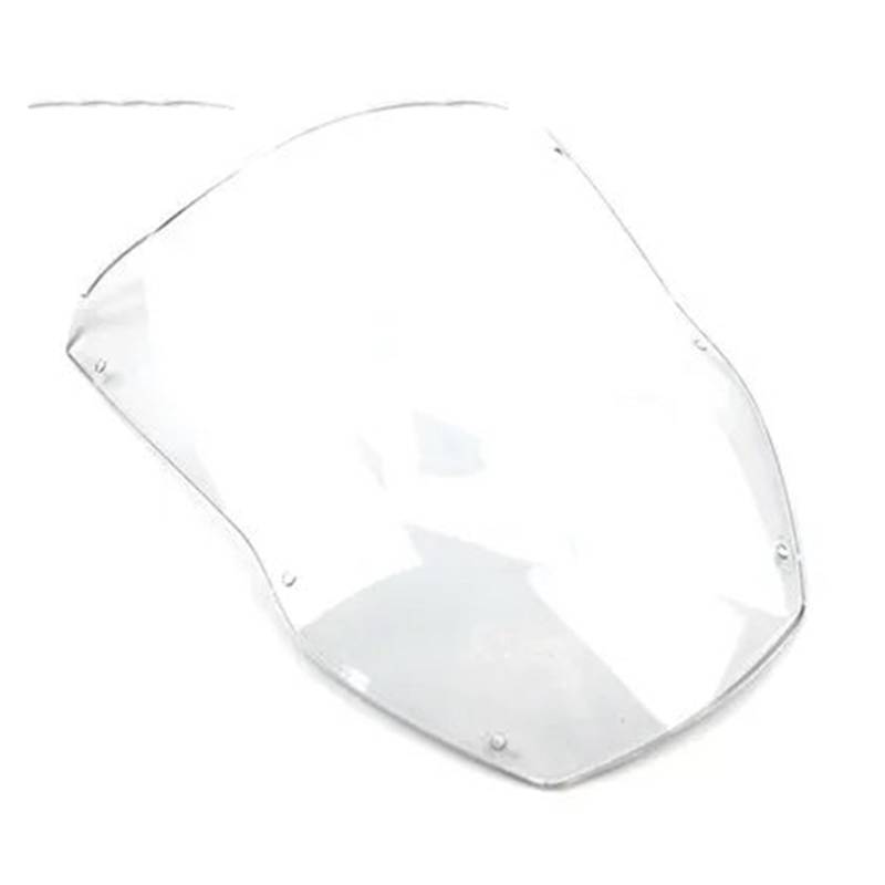 Motorrad Windschild Für Kawasaki Für Ninja ZX-12R ZX12R ZX1200A 2000 2001Motorrad Windschutzscheibe Windschutzscheibe Double Bubble 00 01 Spoiler Luftabweiser (Farbe : Klar) von BARASH