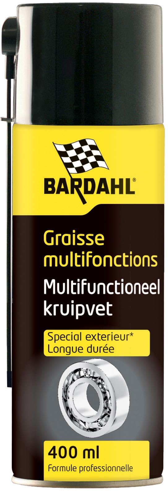 BARDHAL 2001388 Schmierfett Für Multifunktionale, 400 ml von BARDHAL