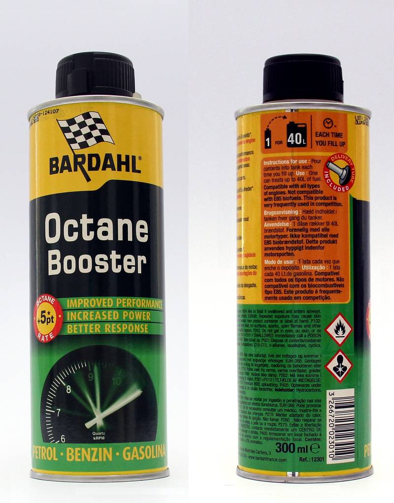 BARDHAL Bardahl 12301 Octane Booster 300ml von BARDHAL