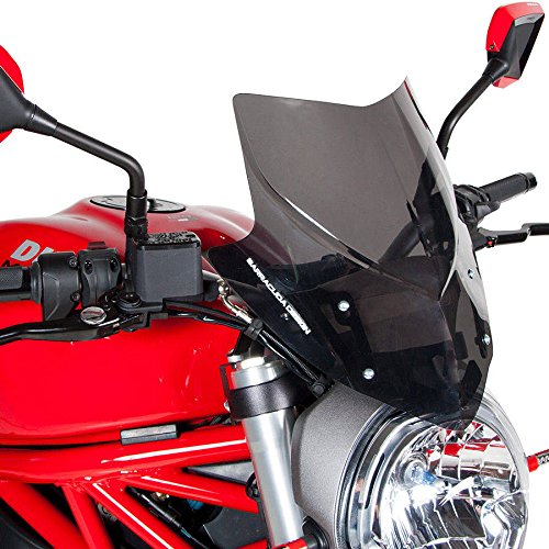 Barracuda Windschild Plexiglas für Ducati Monster 1200 797 Monster 1200 M6 von BARRACUDA