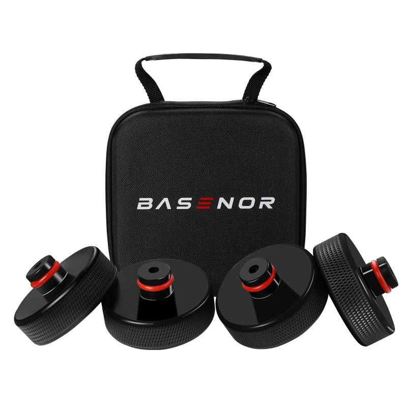 BASENOR Tesla Model 3 Y S X Jack Pad Lifting Pucks Jack Lift Pad Adapter Tool mit Aufbewahrungskoffer 2019-2024(schützt Batterie und Chassis) (4 Packungen) Zubehör von BASENOR