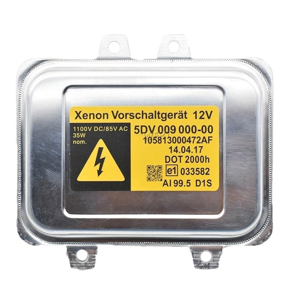 BASPHHH Auto H-ID Ballast 5DV 009 000 00 Kompatibel mit Jaguar für XK8 XK 2007–2008 HID-Vorschaltgerät 5DV00900000 6937223 Xenon-HID-Scheinwerfer-Vorschaltgerätmodul(5DV009000-00-yellow) von BASPHHH