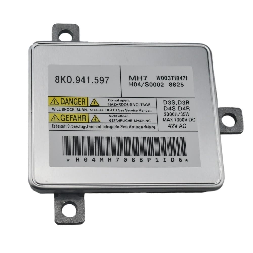 BASPHHH Auto H-ID Ballast 8K0941597 Kompatibel Mit VW Für Golf VII 7 2013 2014 2015 Scheinwerferlampe HID-Vorschaltgerät 8K0941597C 2048703226 W003T18471 8K0.941.597 von BASPHHH