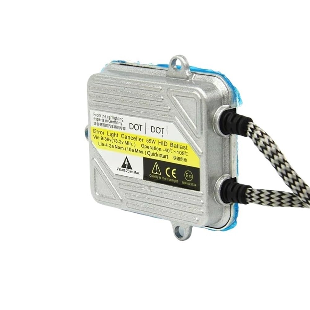 BASPHHH Auto H-ID Ballast Kompatibel mit Harvard für h4 für h7 für h11 12v 55w Xenon Vorschaltgerät digitaler H-ID Lampenadapter von BASPHHH