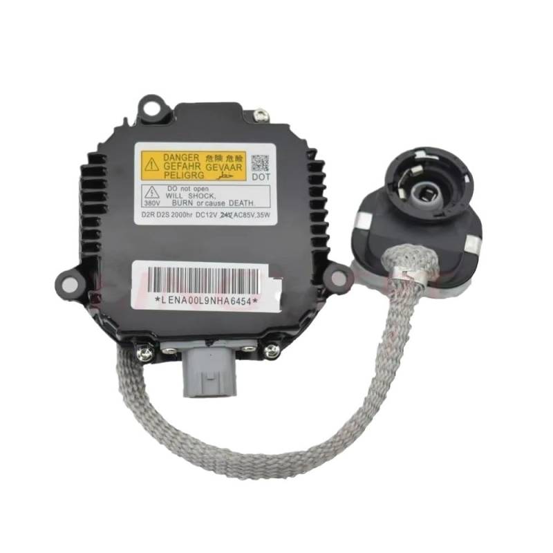 BASPHHH Auto H-ID Ballast Kompatibel mit Infiniti für QX56 2004–2008 Xenon-HID-Scheinwerfer-Ballast-Steuereinheitsmodul ECU D2S D2R LENA00L9NHA6454 33119-SJK-013(with Igniter) von BASPHHH