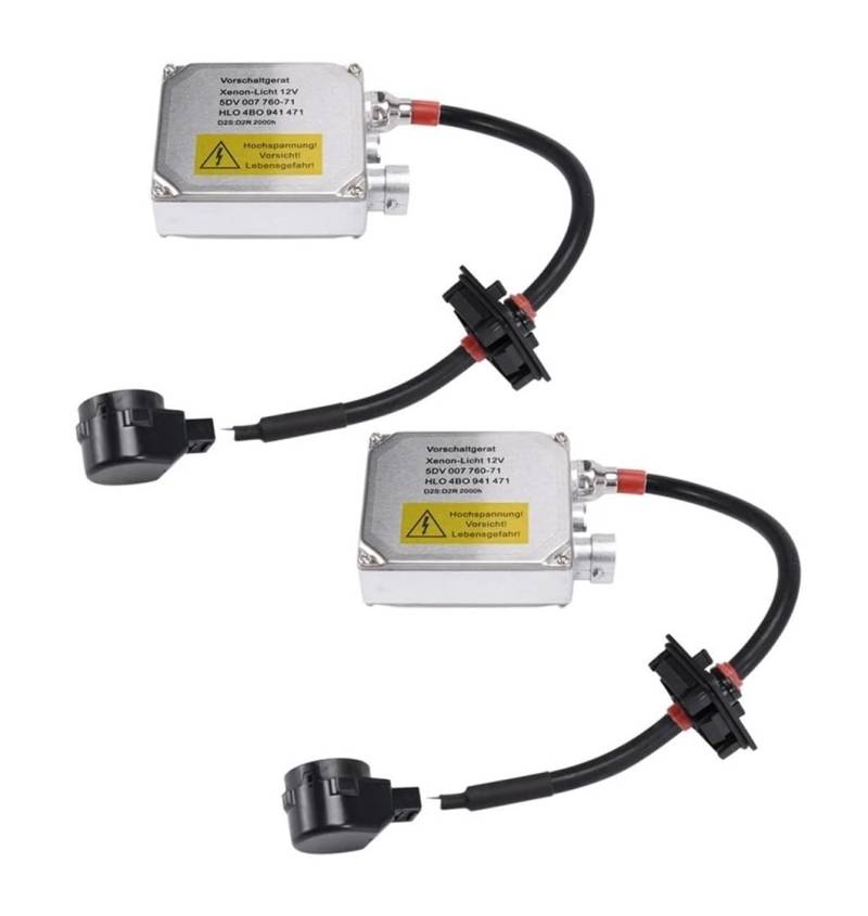 BASPHHH Auto H-ID Ballast Kompatibel mit Lancia für Thesis 2002–2009 D2S D2R Xenon-Scheinwerfer-HID-Vorschaltgerät Steuereinheit Zünder 5DV007760 5DV007760-71(2pcs) von BASPHHH