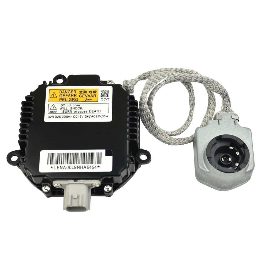 BASPHHH Auto H-ID Ballast Kompatibel mit Nissan Für Altima Für Maxima VI MK6 EG22510H3 Auto Scheinwerfer Quelle H-ID Xenon Ballast D2S 35w NZMKT111LBKA E221510H3(with Igniter) von BASPHHH