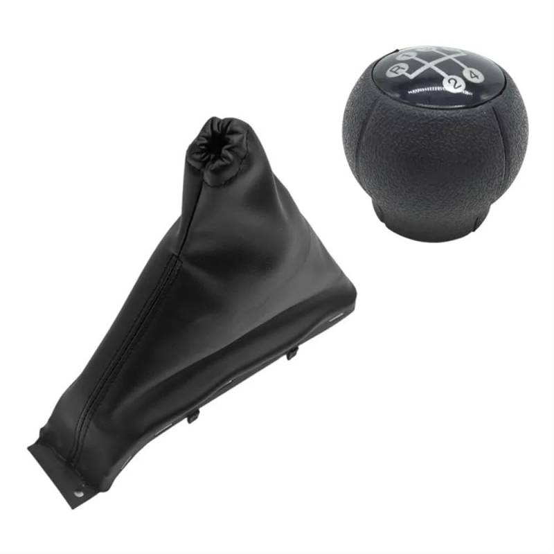 BASPHHH Auto-Schalthebel Kompatibel Mit Opel Für Astra F 1991-1998 Schaltknauf Auto Parkplatz Handbremse Abdeckung Fall Hebel Shifter Stift(Handbrake Gearknob) von BASPHHH