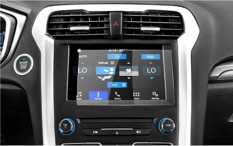 BASPHHH Automobilinnenraum Kompatibel Mit Ford Für Fusion Sync2 Sync3 2013-2019 8-Zoll-GPS-Navigation Displayschutzfolie Aus Gehärtetem Glas von BASPHHH