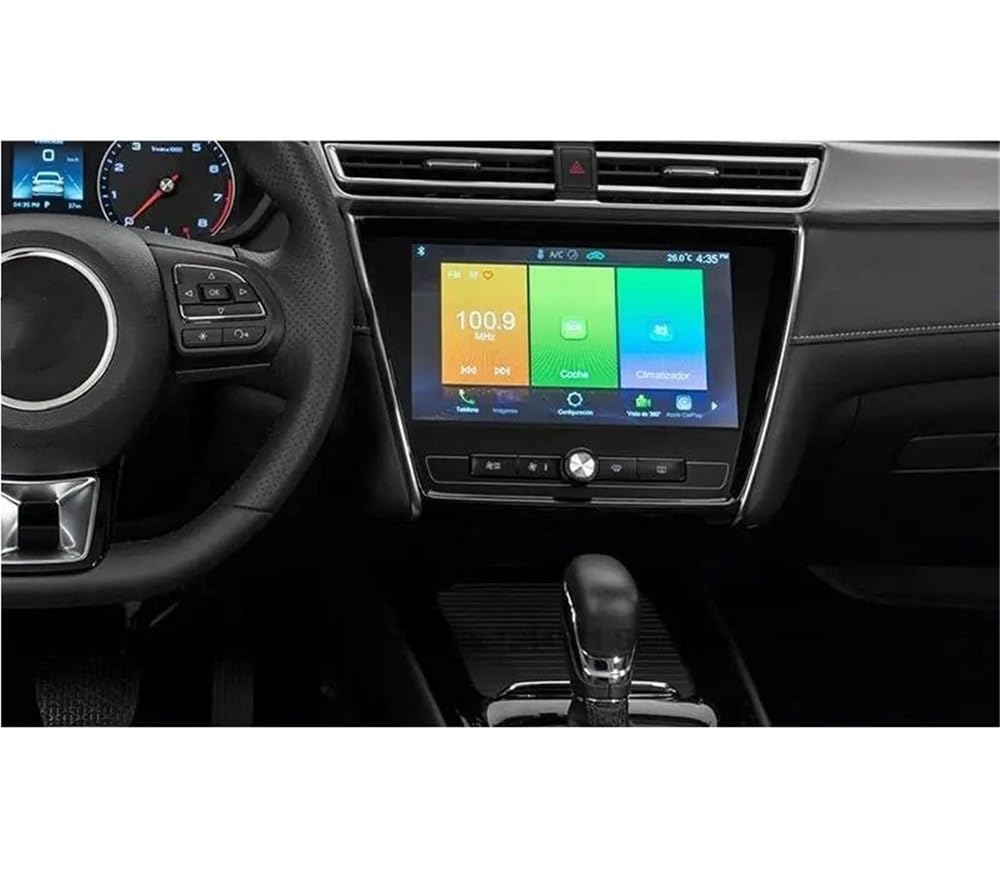 BASPHHH Automobilinnenraum Kompatibel Mit MG 5 10,1 Zoll 2020 2021 2022 Auto-GPS-Navigation Displayschutzfolie Aus Gehärtetem Glas Aus Stahl von BASPHHH