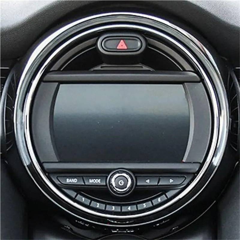 BASPHHH Automobilinnenraum Kompatibel Mit Mini Für Cooper F54 F55 F56 F57 F60 Für Countryman Auto Gehärtetes Glas Instrumentenbildschirm Navigation Schutzaufkleber(6.5 inch) von BASPHHH