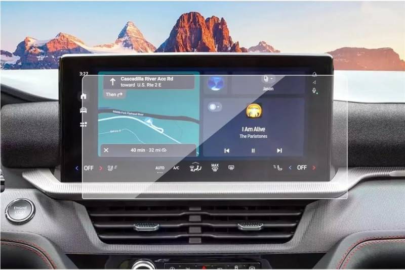 BASPHHH Automobilinnenraum Kompatibel mit Ford für Explorer 2025 LCD-Autoradio 13,2 Zoll GPS-Navigation Displayschutzfolie aus gehärtetem Glas von BASPHHH