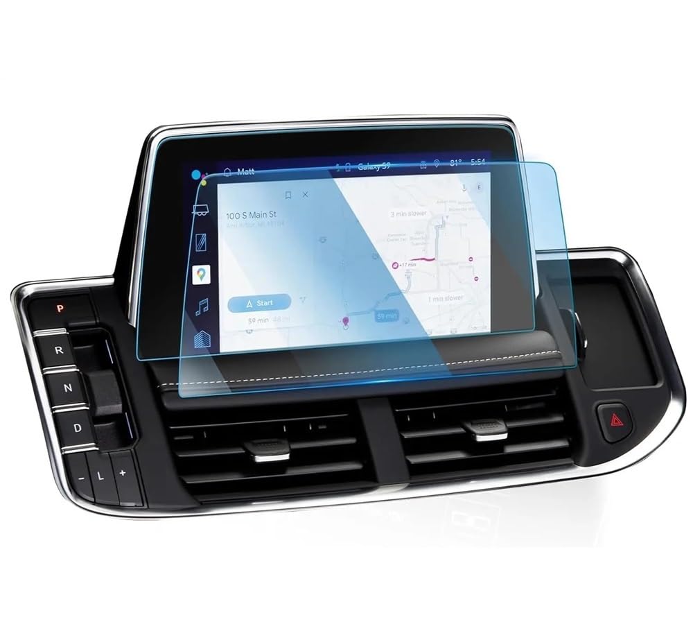 BASPHHH Automobilinnenraum Kompatibel mit GMC für Yukon 2021–2024 10,2 Zoll LCD-Bildschirm Navigation GPS-Schutz Zubehör gehärteter Glasfilm von BASPHHH