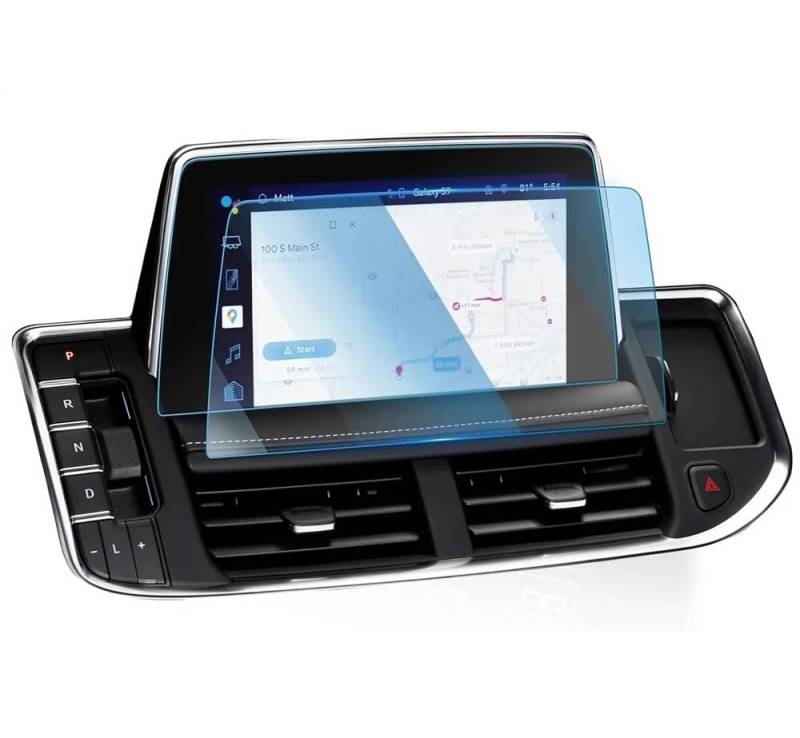 BASPHHH Automobilinnenraum Kompatibel mit GMC für Yukon 2021–2024 10,2 Zoll LCD-Bildschirm Navigation GPS-Schutz Zubehör gehärteter Glasfilm von BASPHHH