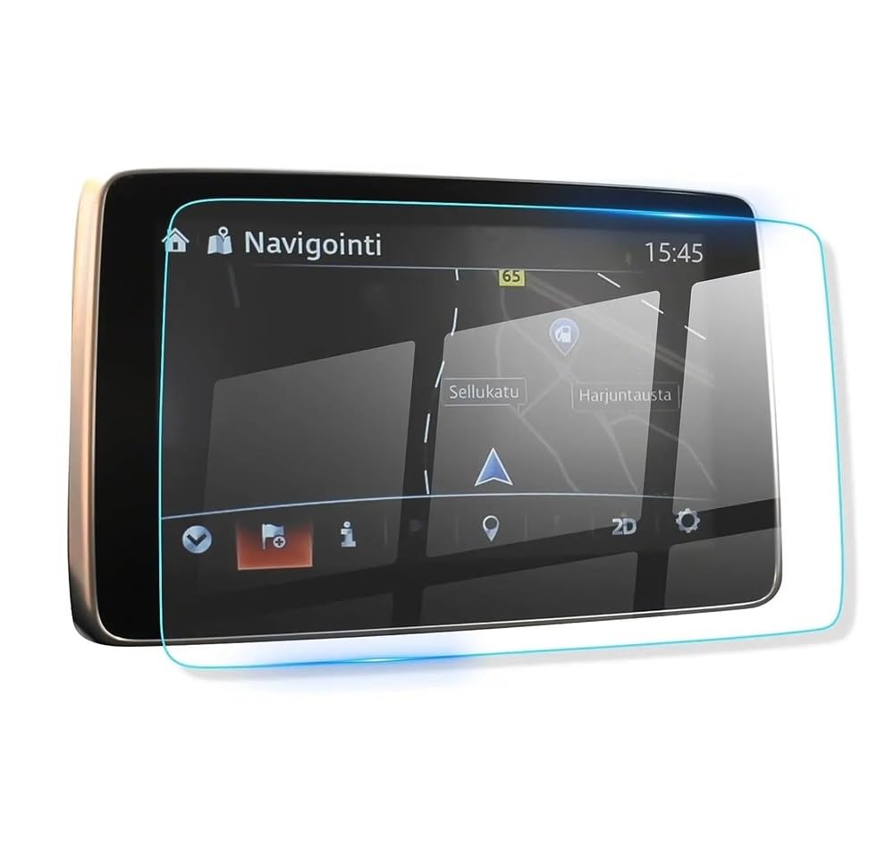 BASPHHH Automobilinnenraum Kompatibel mit Mazda für CX-3 CX3 2016–2020 für MX-5 MX5 2021 7 Zoll LCD GPS Navigation Displayschutzfolie aus gehärtetem Glas von BASPHHH