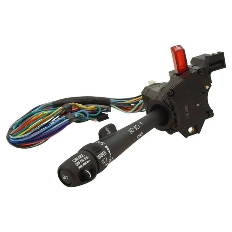 BASPHHH Blinkerschalter Kompatibel mit GMC für Sierra 1500 1999 2000 2001 2002 Autowischer Blinker Tempomatschalter 26100839 von BASPHHH