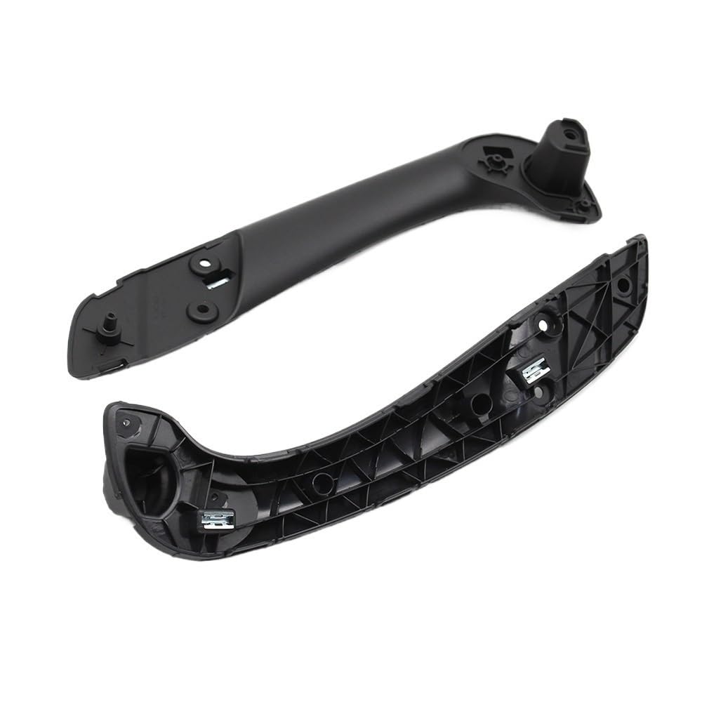 BASPHHH Fahrzeug Innentürgriff Kompatibel mit Megane 3 III für Fluence 2008–2016 Innentürgriff vorne Links rechts mit Abdeckung 809600015R 197012651(Inner Handle-Black 2) von BASPHHH