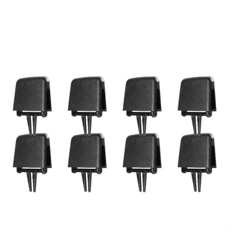 BASPHHH Kompatibel Mit 3 Series Für E90 2005-2012 AC-Entlüftungsgitter-Schiebeclip Reparatursatz Für Den Lüftungsauslassclip Der Autofront-Klimaanlage Auto-AC-Luftauslass(8PCS) von BASPHHH