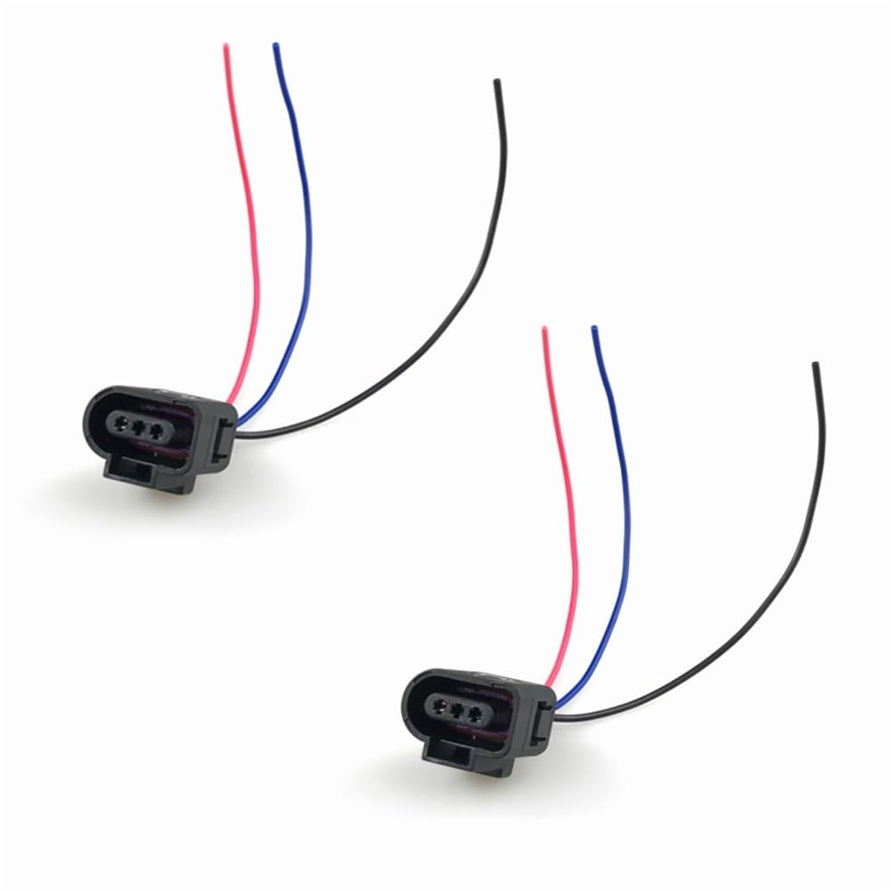 BASPHHH Kompatibel Mit A3 A4 A6 Für Avant Cabrio 4B0919275F 7H0919275D 1J0973703 3D0973703 1J0973803 PDC-Parksensor(2pcs Connector) von BASPHHH