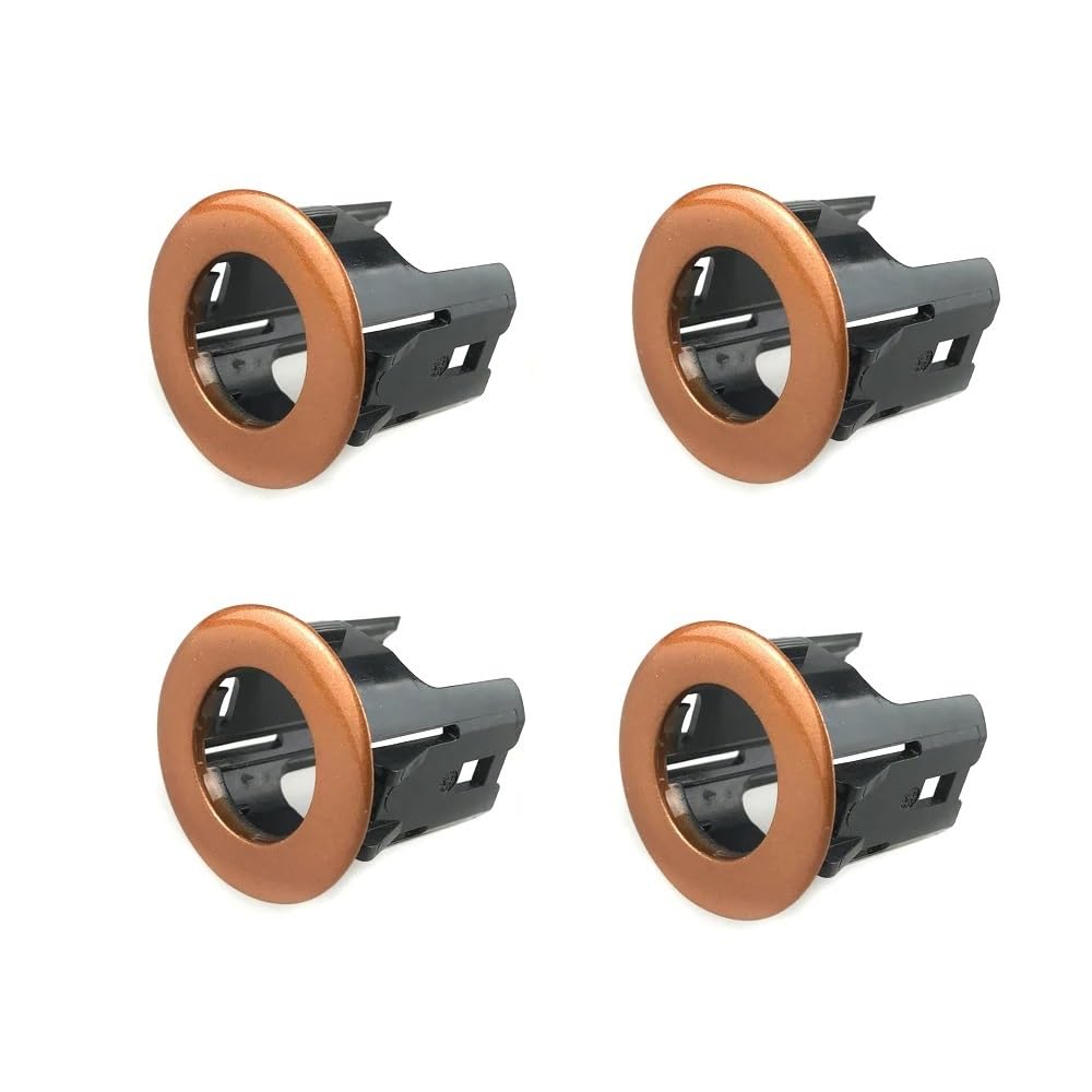 BASPHHH Kompatibel Mit Nissan Für Titan XD 28438-4GA6C 28438-4GA1A PDC Parkplatz Sensor Halter 28438-5ZA3B 28438-3SH0B 28438-4CL0A(Ballad-Brown 4pcs) von BASPHHH