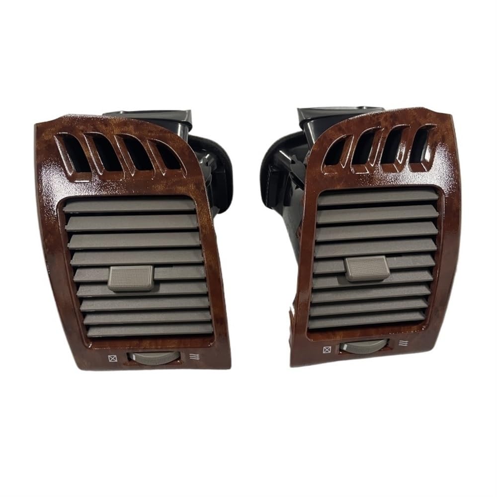 BASPHHH Kompatibel Mit Toyota Für Camry Middle East Version 2003 2004 2005 2006 Klimaanlage Vents Dashboard Klimaanlage Outlet Auto-AC-Luftauslass(Wood L R 2pcs) von BASPHHH